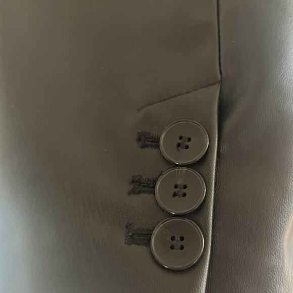 Zara Vegan Leather Blazer Orig. $99.90 - Picture 4 of 4